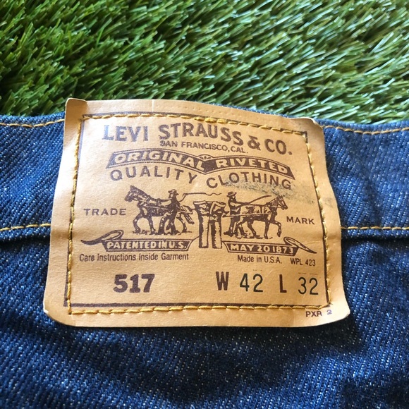 Vintage Orange Tab Levi’s 517 Jeans NWOT - Picture 4 of 8